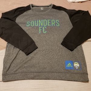 Mens Sounders crew neck sweater